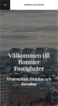 Mobile Screenshot of bonnierfastigheter.se